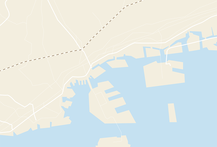 神戸港湾広域地図